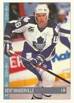 1992-93 O-Pee-Chee #14 Kent Manderville Front