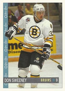 1992-93 O-Pee-Chee #40 Don Sweeney Front