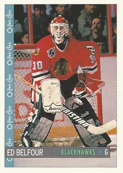 1992-93 O-Pee-Chee #81 Ed Belfour Front