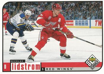 1998-99 UD Choice Preview #77 Nicklas Lidstrom Front
