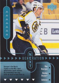 1998-99 Upper Deck - Generation Next #GN17 Ray Bourque / Tom Poti Front