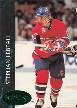 1992-93 Parkhurst - Emerald Ice #82 Stephan Lebeau Front