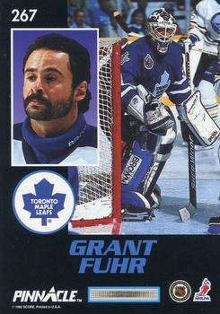 1992-93 Pinnacle #267 Grant Fuhr Back