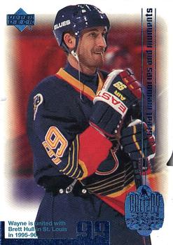 1999 Upper Deck Wayne Gretzky Living Legend - Year of the Great One #91 Wayne Gretzky (Teammate with Hull) Front
