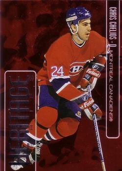 1999-00 Be a Player Memorabilia - Heritage Ruby #H-20 Chris Chelios Front