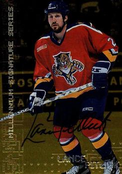 1999-00 Be a Player Millennium Signature Series - Autographs Gold #116 Lance Pitlick Front