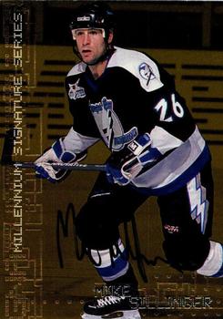1999-00 Be a Player Millennium Signature Series - Autographs Gold #223 Mike Sillinger Front