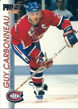 1992-93 Pro Set #88 Guy Carbonneau Front