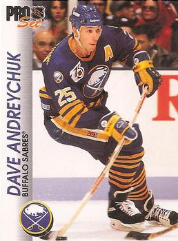 1992-93 Pro Set #15 Dave Andreychuk Front