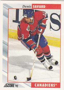 1992-93 Score #202 Denis Savard Front