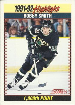 1992-93 Score #446 Bobby Smith Front