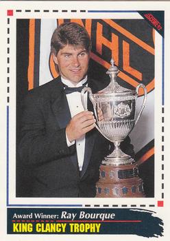 1992-93 Score #520 Ray Bourque Front