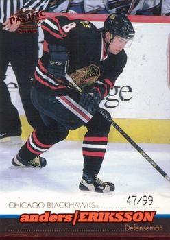 1999-00 Pacific - Copper #87 Anders Eriksson Front