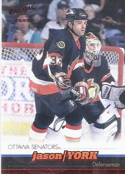 1999-00 Pacific - Red #298 Jason York Front