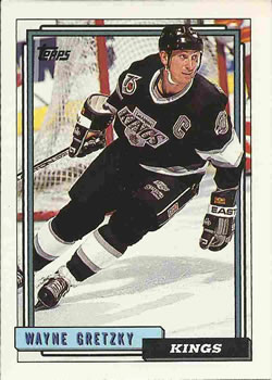 1992-93 Topps #1 Wayne Gretzky Front
