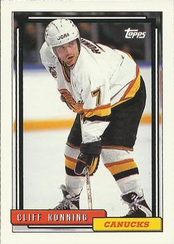 1992-93 Topps #81 Cliff Ronning Front