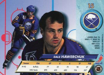 1992-93 Ultra #15 Dale Hawerchuk Back
