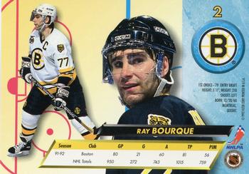 1992-93 Ultra #2 Ray Bourque Back