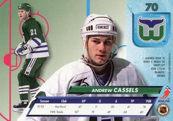 1992-93 Ultra #70 Andrew Cassels Back