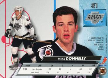 1992-93 Ultra #81 Mike Donnelly Back