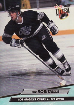 1992-93 Ultra #87 Luc Robitaille Front