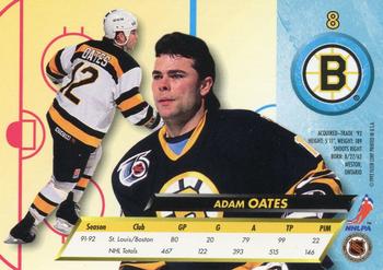1992-93 Ultra #8 Adam Oates Back