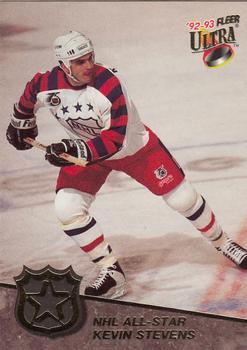 1992-93 Ultra - NHL All-Stars #5 Kevin Stevens Front