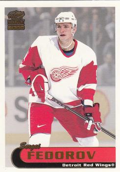 1999-00 Pacific Paramount - Gold #80 Sergei Fedorov Front