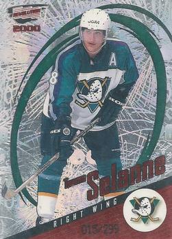 1999-00 Pacific Revolution - Red #4 Teemu Selanne Front