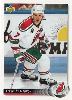 1992-93 Upper Deck #96 Alexei Kasatonov Front