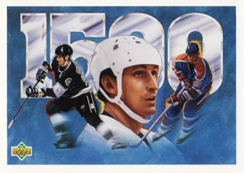 1992-93 Upper Deck #33 Gretzky 1500 (Wayne Gretzky) Front