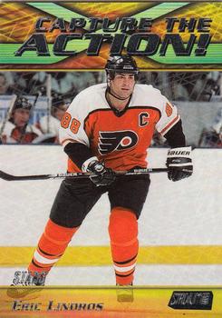 1999-00 Stadium Club - Capture the Action #CA13 Eric Lindros Front