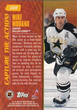 1999-00 Stadium Club - Capture the Action #CA19 Mike Modano Back