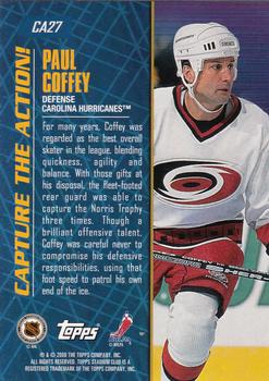 1999-00 Stadium Club - Capture the Action #CA27 Paul Coffey Back