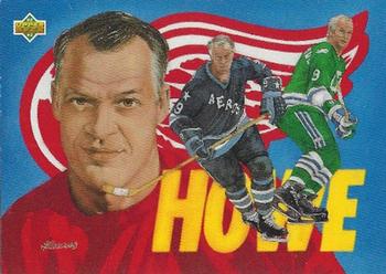 1992-93 Upper Deck - Hockey Heroes: Gordie Howe #27 Gordie Howe Front