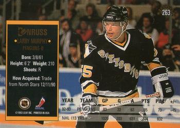 1993-94 Donruss #263 Larry Murphy Back