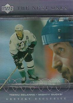 1999-00 Upper Deck - Gretzky Exclusive #77 Teemu Selanne Front