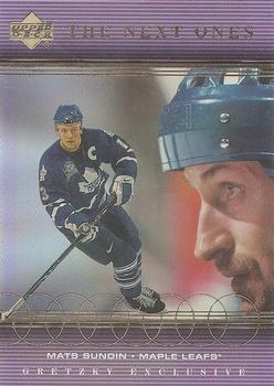 1999-00 Upper Deck - Gretzky Exclusive Gold #78 Mats Sundin Front