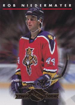 1993-94 Donruss - Rated Rookies #4 Rob Niedermayer Front