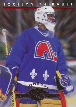 1993-94 Donruss - Rated Rookies #11 Jocelyn Thibault Front