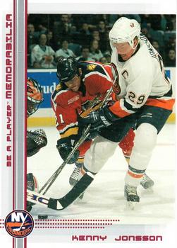 2000-01 Be a Player Memorabilia - Ruby #150 Kenny Jonsson Front