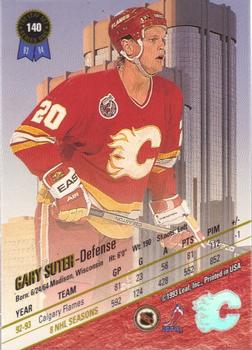 1993-94 Leaf #140 Gary Suter Back