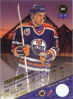 1993-94 Leaf #347 Tyler Wright Back