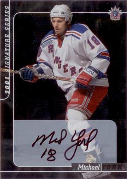 2000-01 Be a Player Signature Series - Autographs #53 Mike York Front