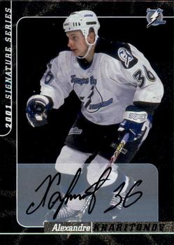 2000-01 Be a Player Signature Series - Autographs #234 Alexander Kharitonov Front