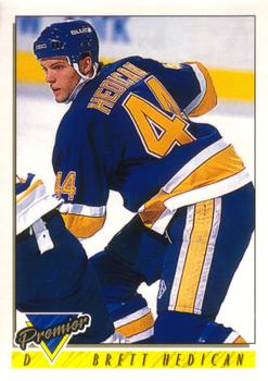 1993-94 O-Pee-Chee Premier #224 Bret Hedican Front