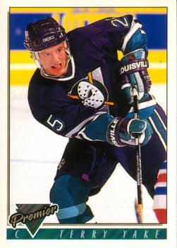 1993-94 O-Pee-Chee Premier #432 Terry Yake Front