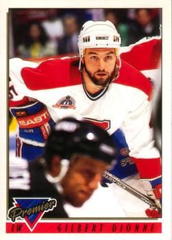 1993-94 O-Pee-Chee Premier #480 Gilbert Dionne Front