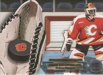 2000-01 Pacific Paramount - Glove Side Net-Fusions #4 Fred Brathwaite Front