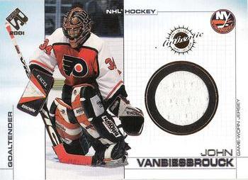 2000-01 Pacific Private Stock - Game Gear #72 John Vanbiesbrouck Front